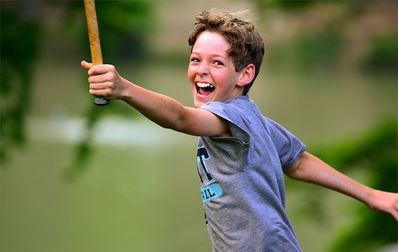 After attending one of the shorter sessions, most campers aspire to attend Main Camp. It's a home run!