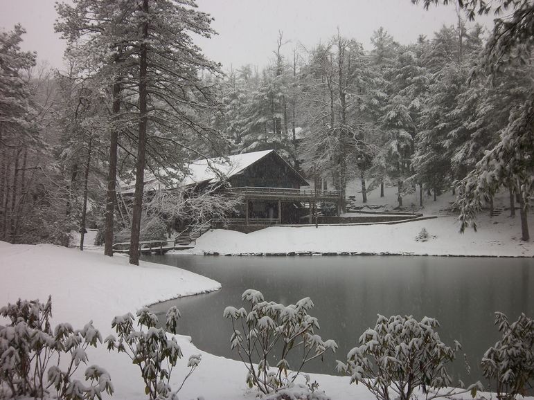 Dining Hall at Falling Creek Camp