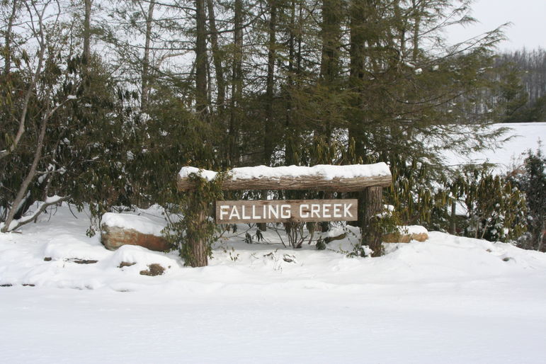 Falling Creek Camp Sign