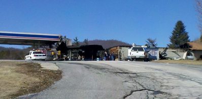 Fire Claims Greens Gas Station