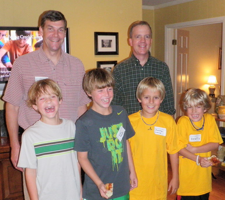 Falling Creek Camp Movies and Reunion at the Lawson's home in Montgomery, AL on 10-13-11