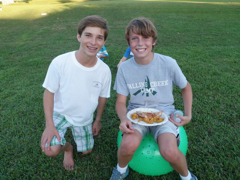 FCC Coral Gables 10-27-13 eating supper