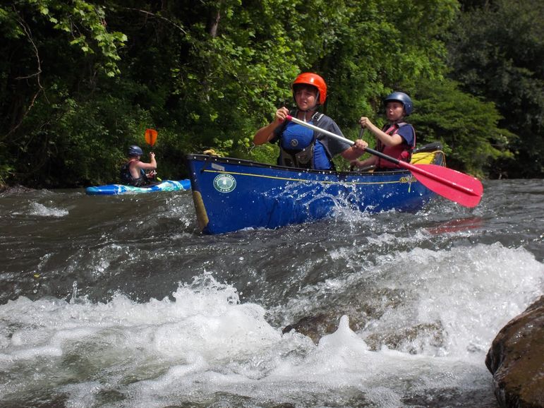 French Broad Open Canoe June 2014