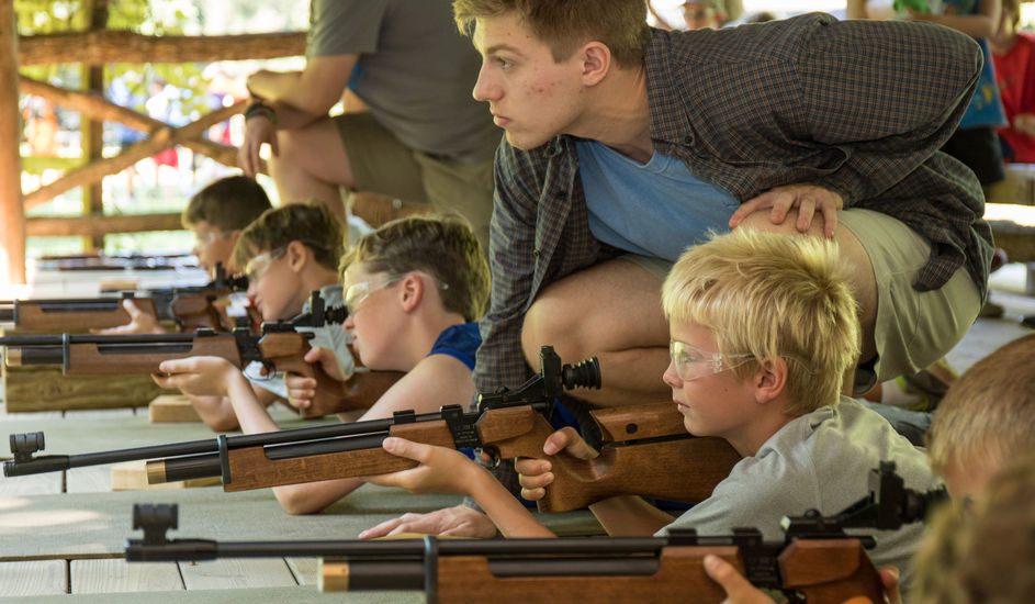 Riflery-at-camp