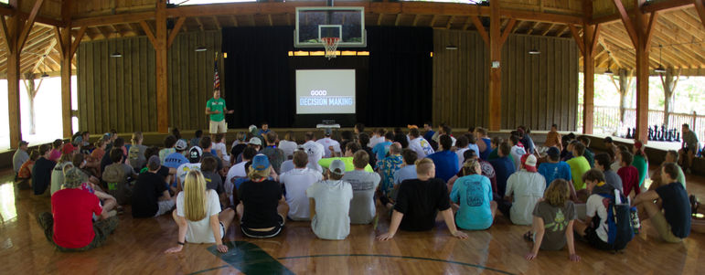 We provide professional development and leadership development to our camp staff.
