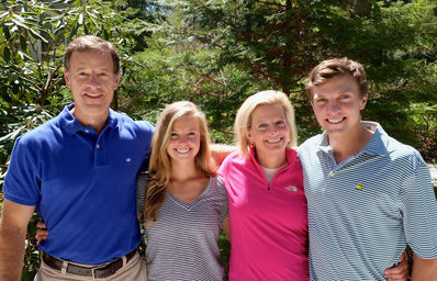 The Tindall Family: Frank, Carter, Elizabeth, and Wilson