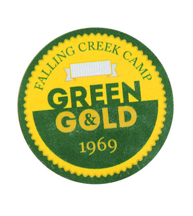 Green and Gold Award Waypoint Marker