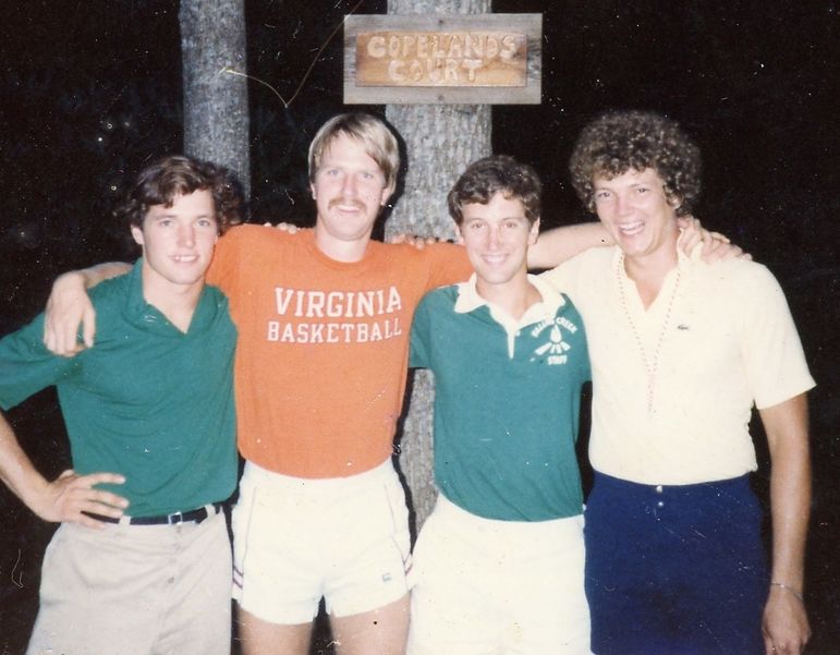 Garrett, Skeet, Hagar, and Terry in 1981