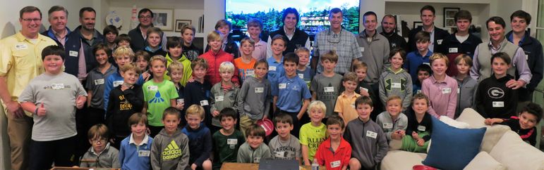 The Riddinger Family hosted the Charlotte area camp movies and reunion in October 2018
